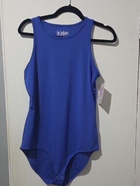 LuLaRoe Cobalt Blue Sleeveless Bodysuit